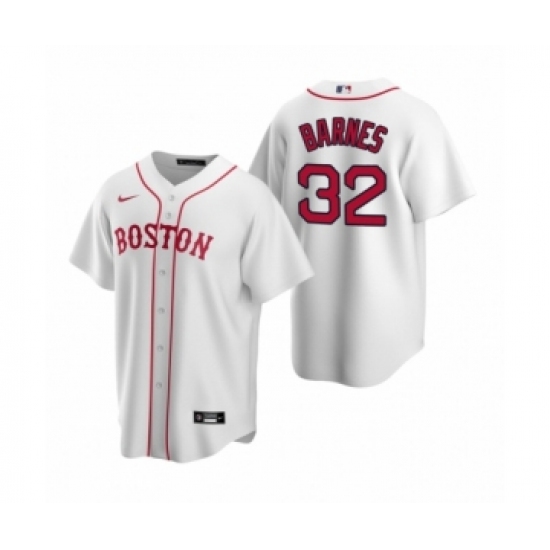 Women's Boston Red Sox #32 Matt Barnes Nike White Replica Alternate Jersey - Ujersey