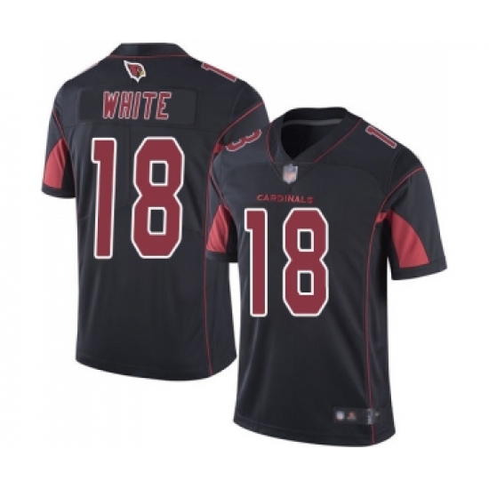 Youth Arizona Cardinals #18 Kevin White Limited Black Rush Vapor Untouchable Football Jersey - Ujersey