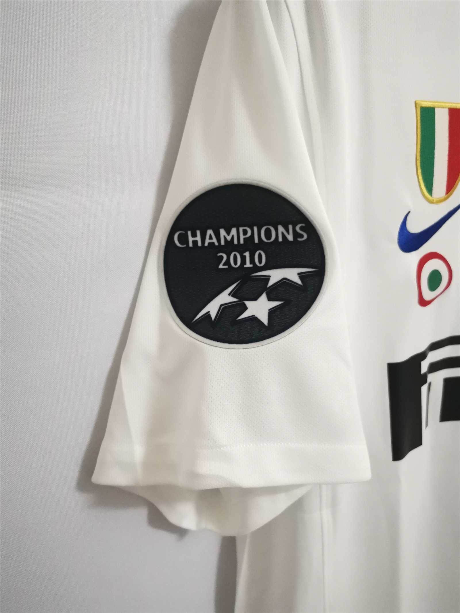 Inter Milan Retro Soccer Jersey Away Custom Shirt 2010/11 - ujerseystore