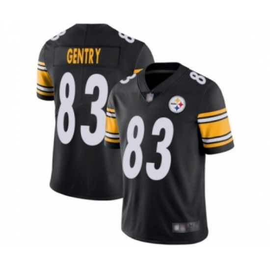 Men's Pittsburgh Steelers #83 Zach Gentry Black Team Color Vapor Untouchable Limited Player Football Jersey - Ujersey