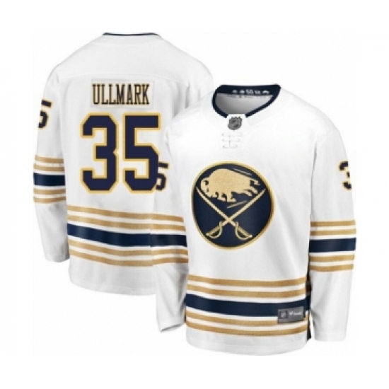 Men's Buffalo Sabres #35 Linus Ullmark Fanatics Branded White 50th Season Breakaway Hockey Jersey - Ujersey