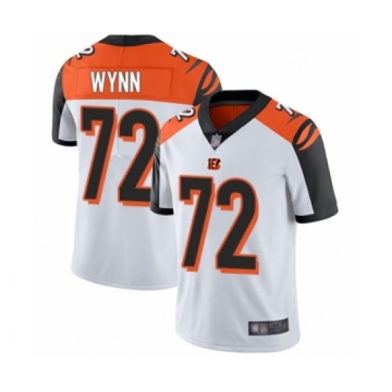 Youth Cincinnati Bengals #72 Kerry Wynn White Vapor Untouchable Limited Player Football Jersey - Ujersey