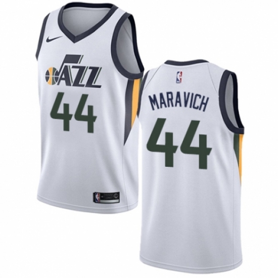 Youth Nike Utah Jazz #44 Pete Maravich Authentic NBA Jersey - Association Edition - Ujersey