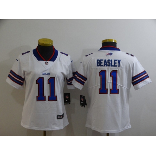 Women's Buffalo Bills #11 Cole Beasley White Nike Royal Player Game Jersey - Ujersey