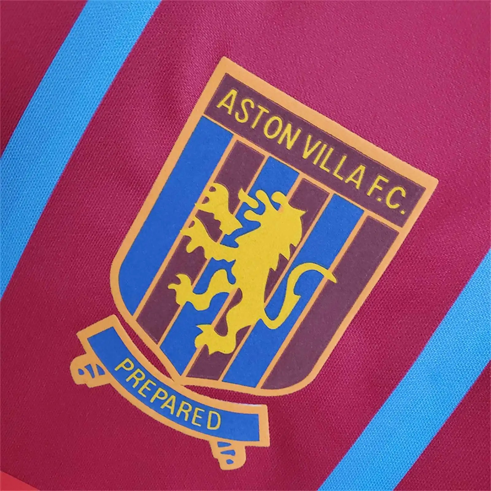 Aston Villa Retro Football Jersey Home Custom Shirt 1993-95 - ujerseystore
