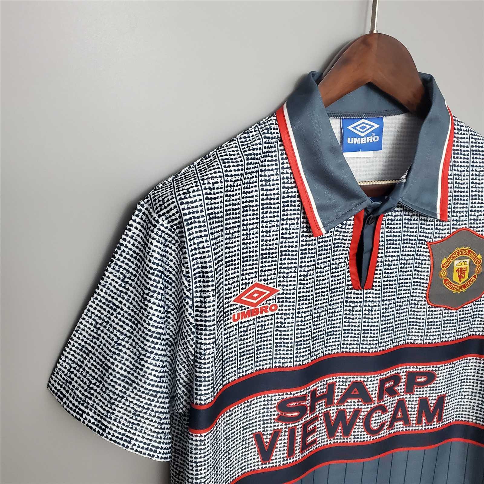 Manchester United Retro Away Football Jersey Shirt 1995/96 - U-jersey
