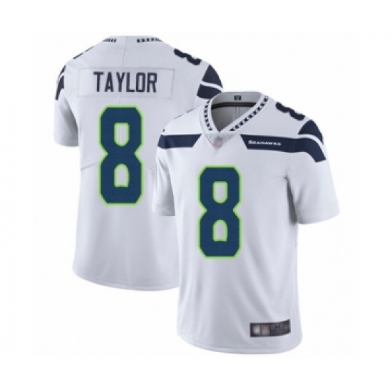 Men's Seattle Seahawks #8 Jamar Taylor White Vapor Untouchable Limited Player Football Jersey - Ujersey