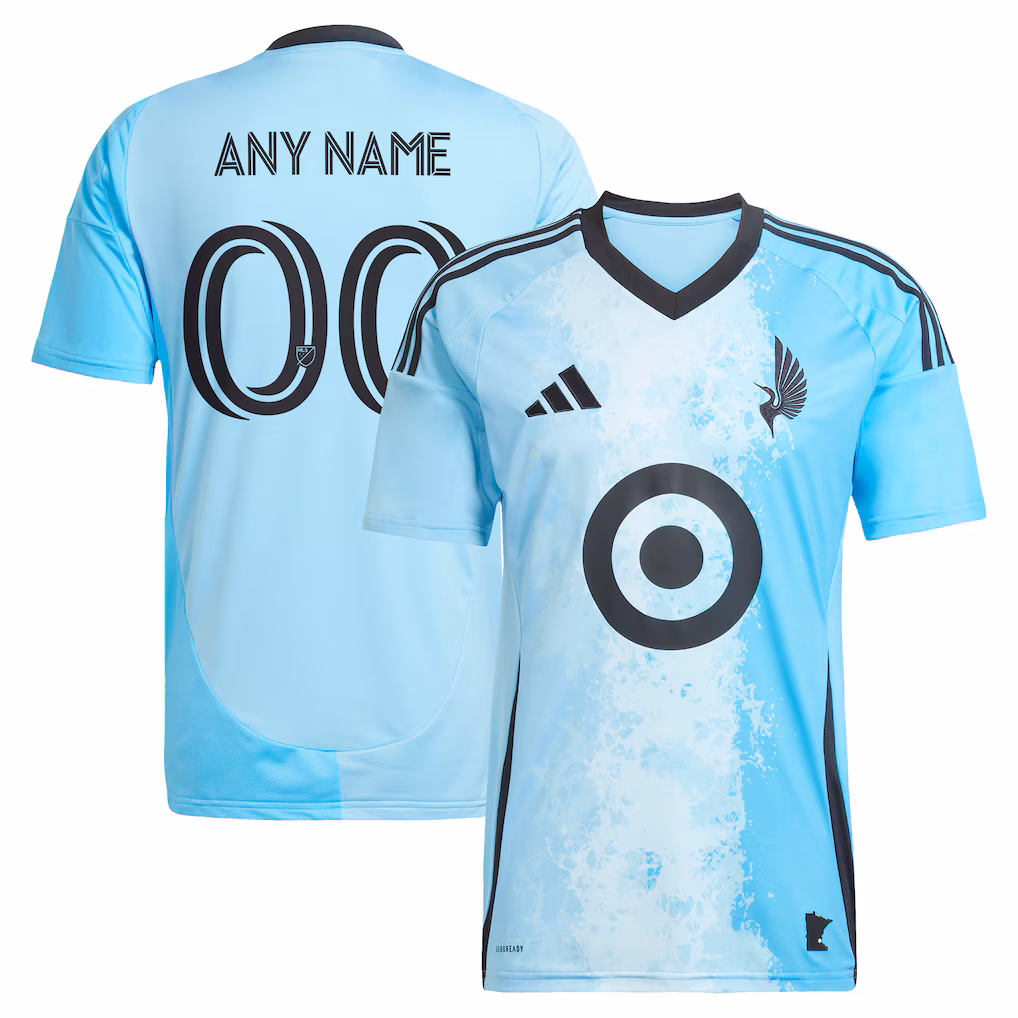 Men's Minnesota United FC adidas Blue 2025 CONVERGENCE Replica Custom Jersey - Ujersey