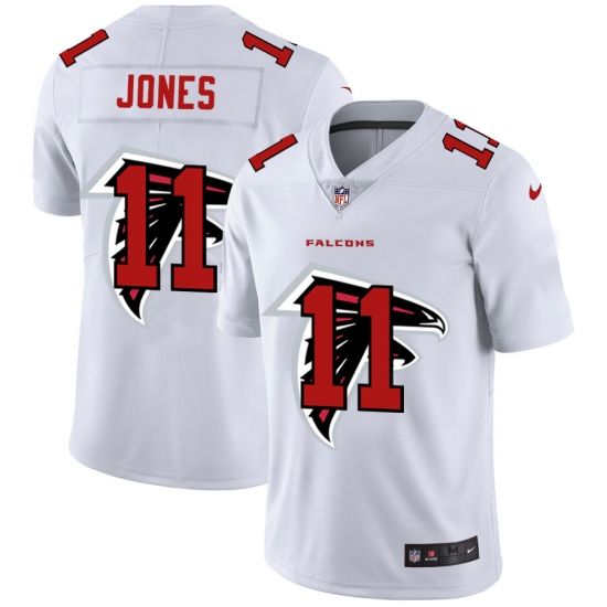 Men's Atlanta Falcons #11 Julio Jones White Nike White Shadow Edition Limited Jersey - Ujersey