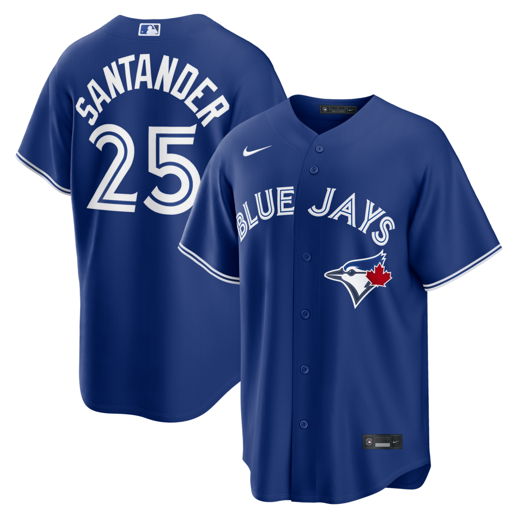Men's Toronto Blue Jays Anthony Santander Nike Royal Alternate Replica Jersey - Ujersey