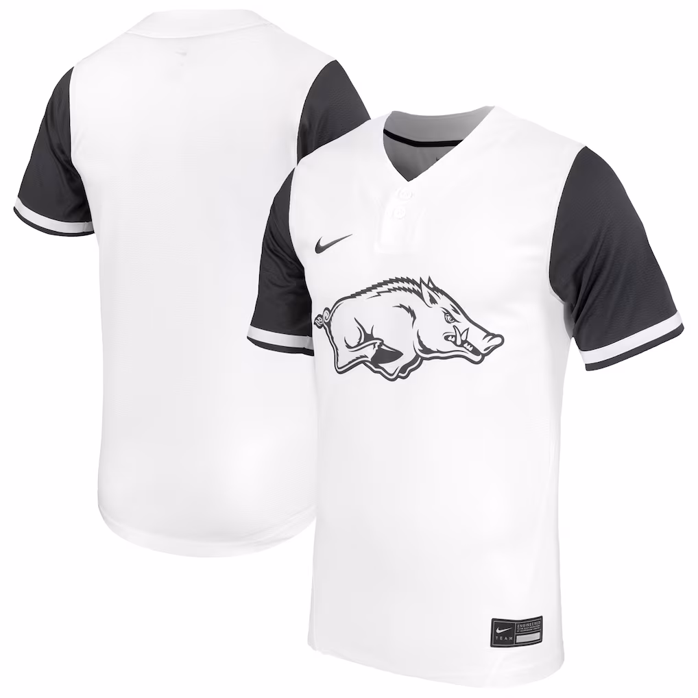 Unisex Nike White Arkansas Razorbacks Limited Softball Jersey - SUjersey01