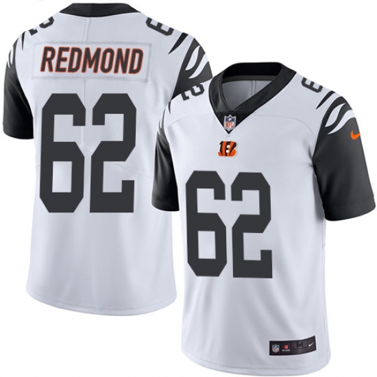 Youth Nike Cincinnati Bengals #62 Alex Redmond Limited White Rush Vapor Untouchable NFL Jersey - Ujersey