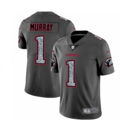 Men's Arizona Cardinals #1 Kyler Murray Limited Gray Static Fashion Limited Football Jersey - Ujersey