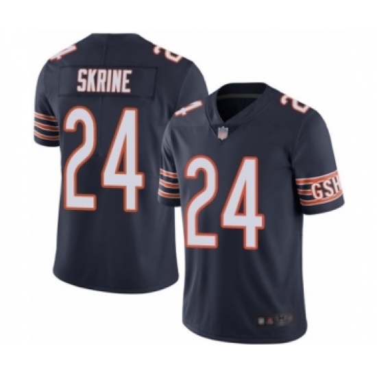 Youth Chicago Bears #24 Buster Skrine Navy Blue Team Color Vapor Untouchable Limited Player Football Jersey - Ujersey