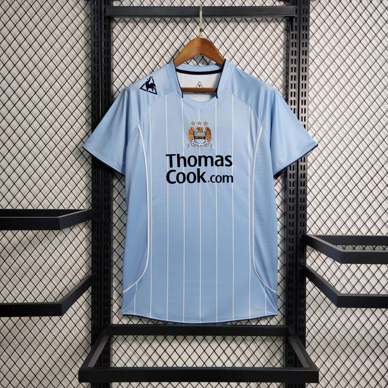 Manchester City Retro Home Football Jersey Shirt 2007/08 - Ujersey NHL
