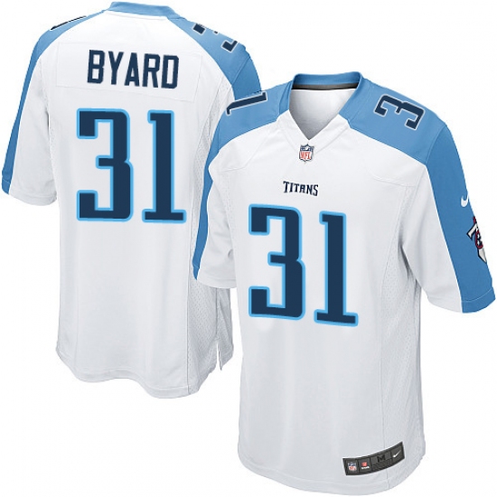 Men's Nike Tennessee Titans #31 Kevin Byard Game White NFL Jersey - Ujersey