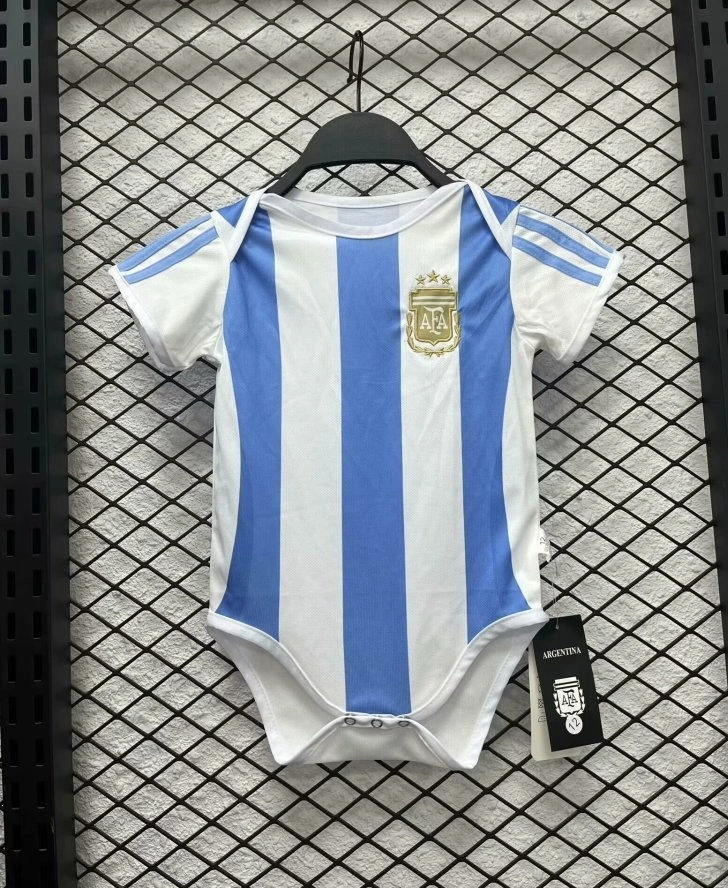 Argentina Soccer Jersey Home Baby Uniform 2025 - Ujersey NHL