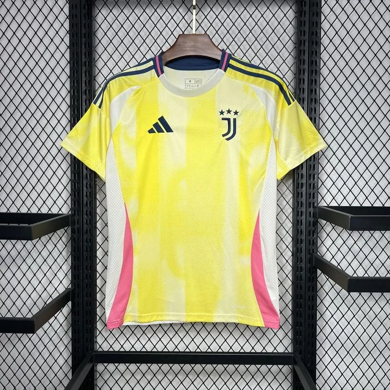 Juventus Soccer Jersey Away Custom Shirt 2024/25 - Ujersey NHL