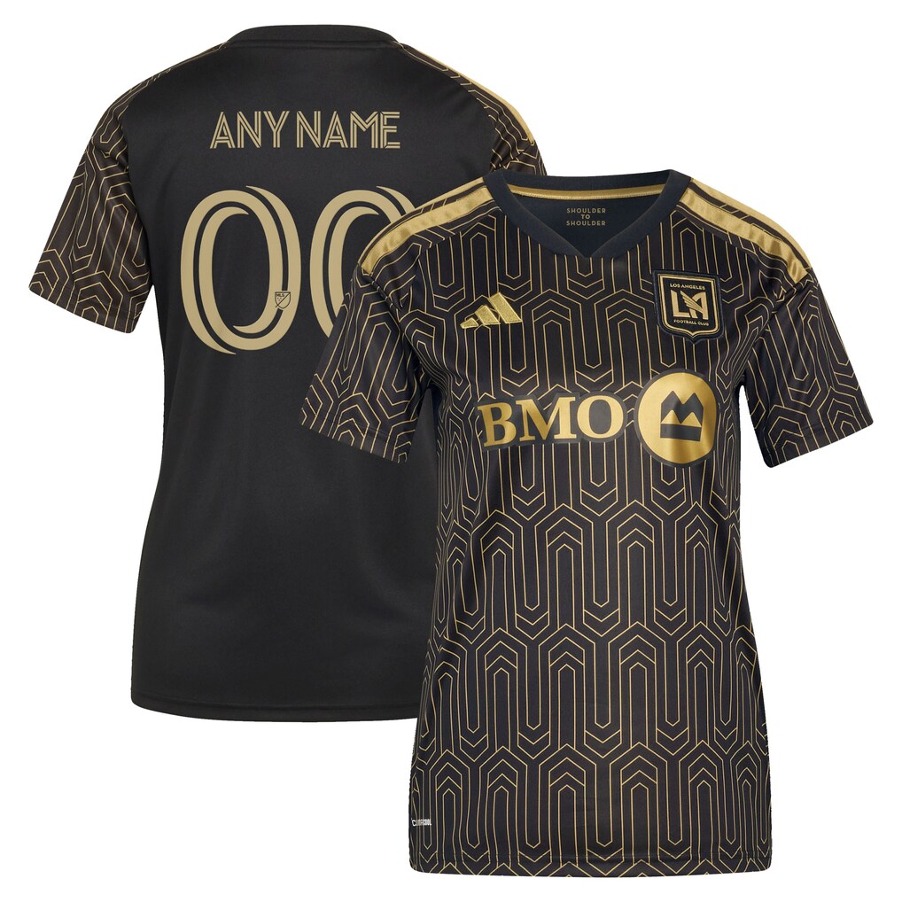 Women's LAFC adidas Black 2026 Primary Kit Replica Custom Jersey - Ujersey