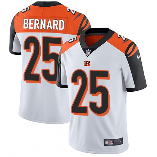 Youth Nike Cincinnati Bengals #25 Giovani Bernard Vapor Untouchable Limited White NFL Jersey - Ujersey