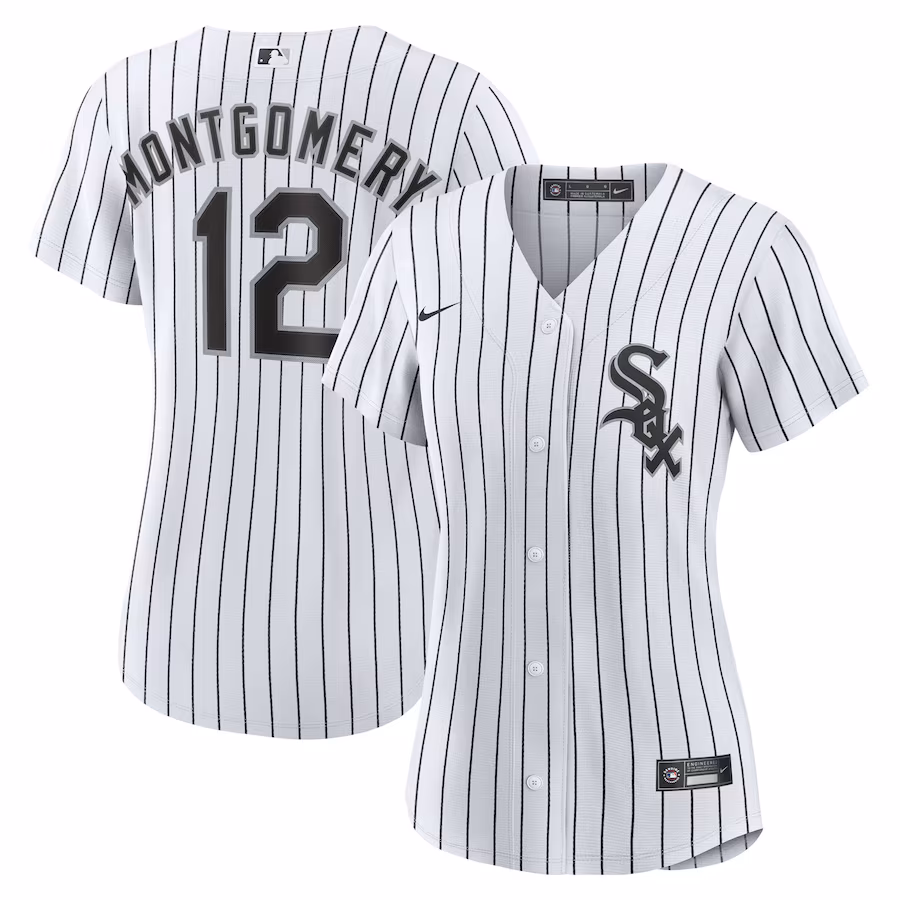 Women's Chicago White Sox Colson Montgomery Nike White Home Replica Jersey - Ujersey