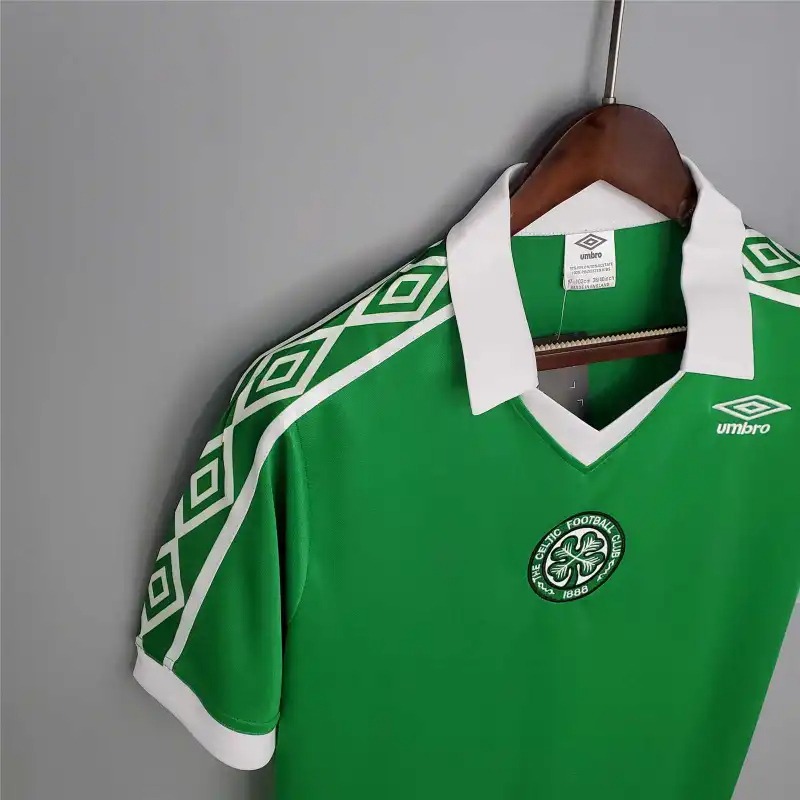 Celtic Retro Soccer Jersey Home Custom Shirt 1978/80 - ujerseystore