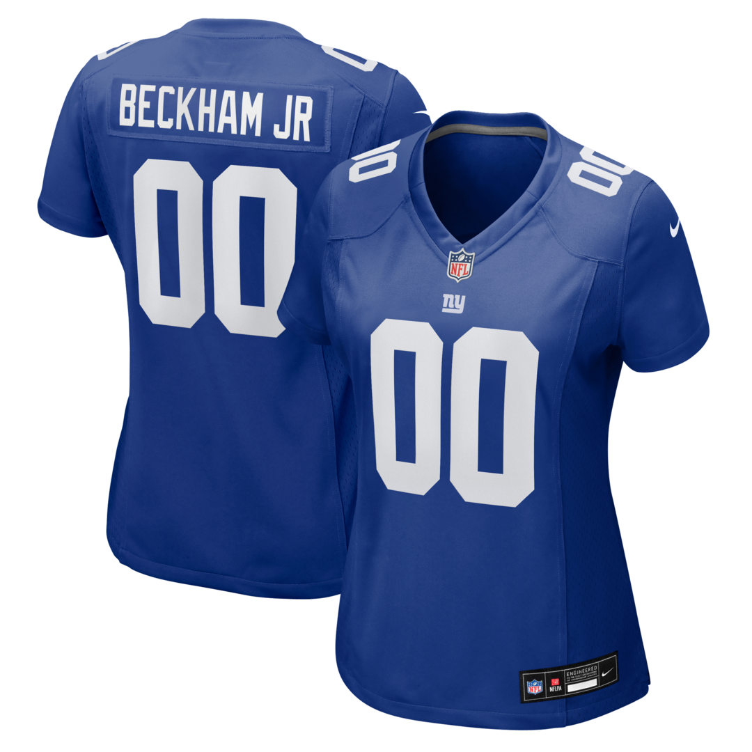 Women's New York Giants Odell Beckham Jr. Nike Royal Team Game Jersey - Ujersey