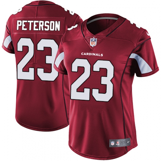Women's Nike Arizona Cardinals #23 Adrian Peterson Red Team Color Vapor Untouchable Limited Player NFL Jersey - Ujersey