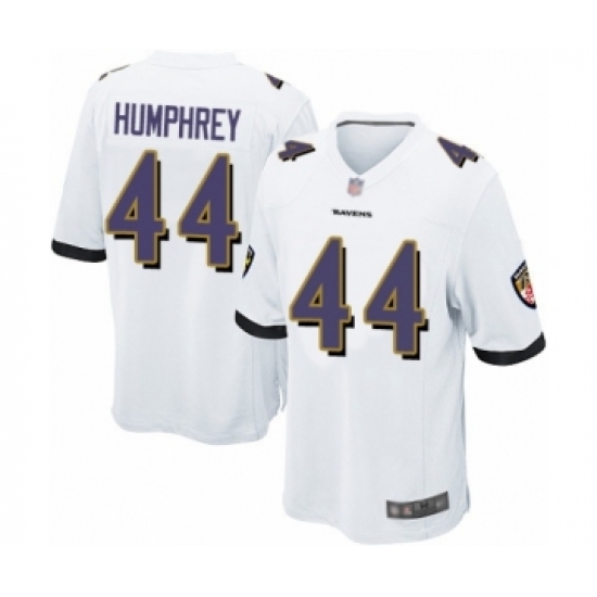 Men's Baltimore Ravens #44 Marlon Humphrey Game White Football Jersey - Ujersey