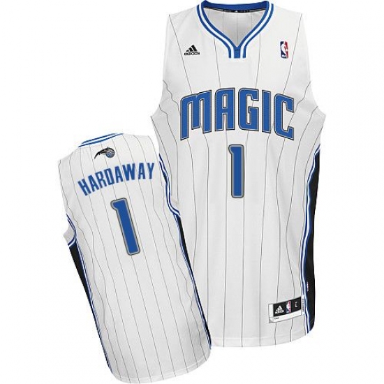 Men's Adidas Orlando Magic #1 Penny Hardaway Swingman White Home NBA Jersey - Ujersey