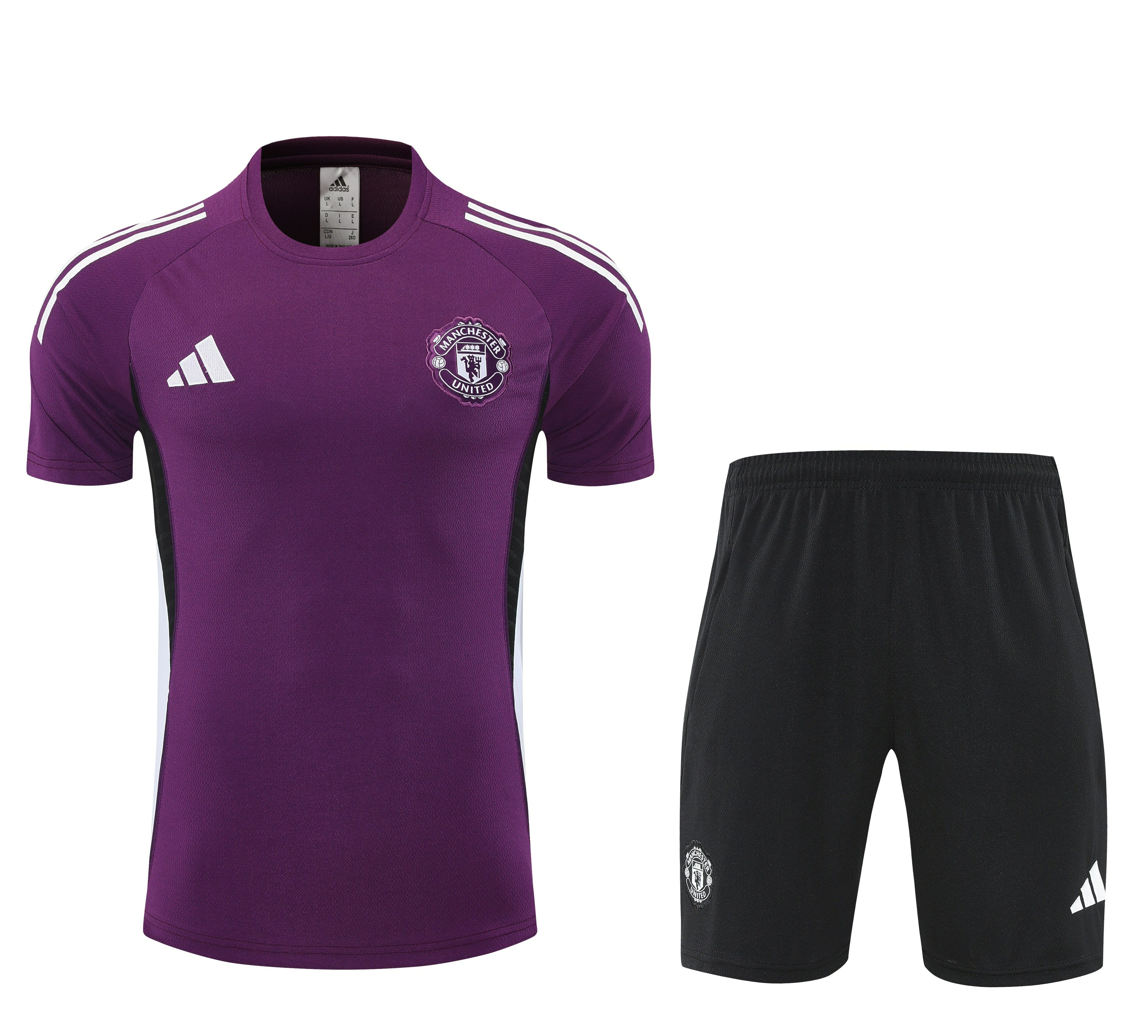 Manchester United Training Jersey Kit Purple 2025/26 - U-jersey
