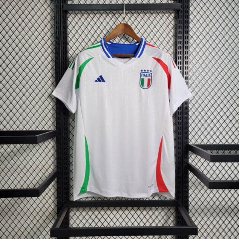 Italy Soccer Jersey Away Custom Shirt EURO 2024 - ujerseystore