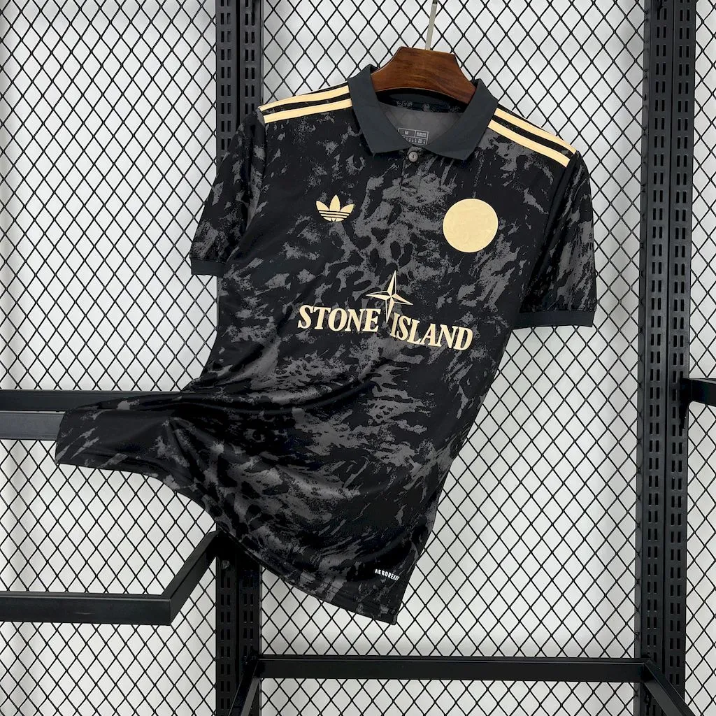 Ajax Football Jersey Stone Island Special Edition Custom Shirt 2025/26 - ujerseystore