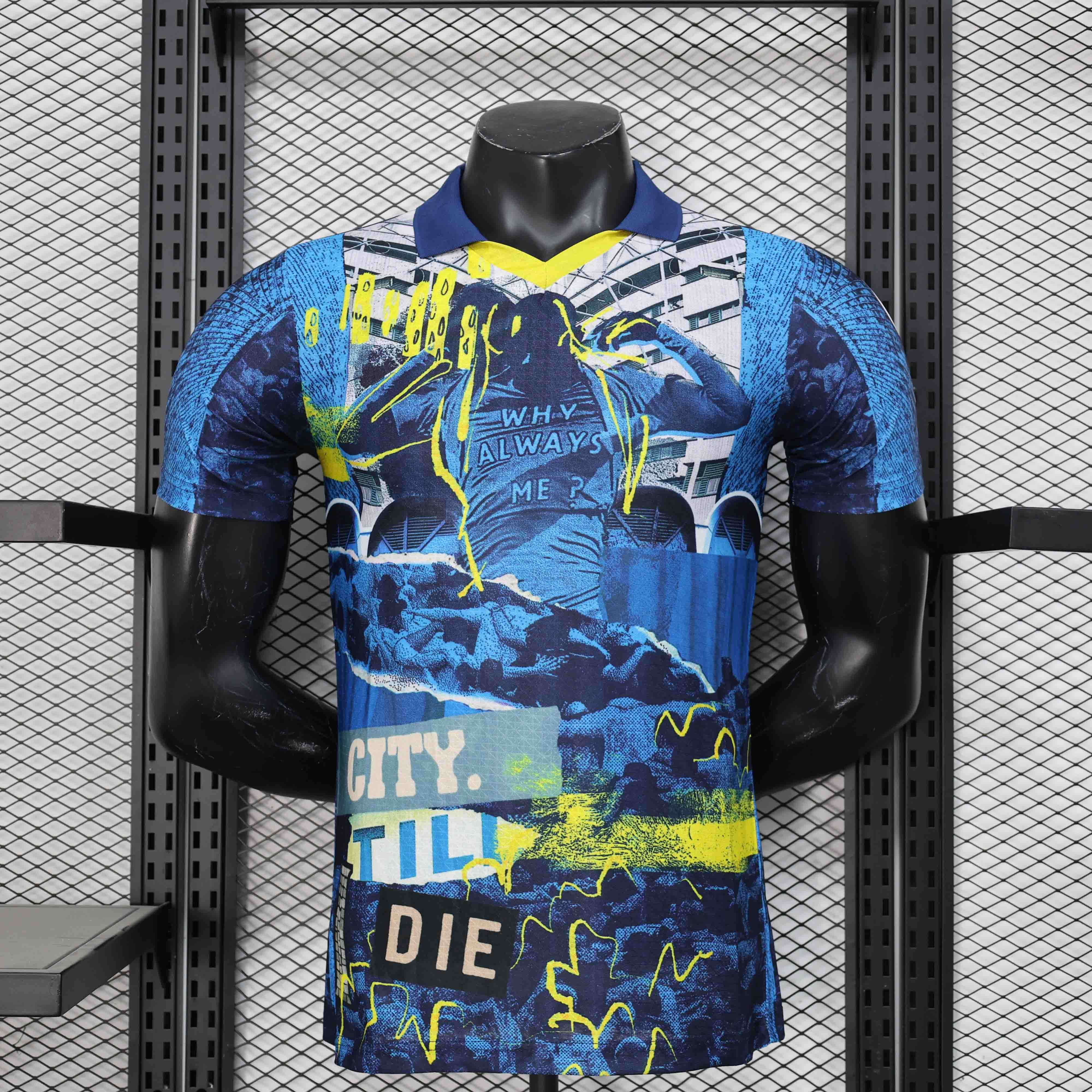 Manchester City  City Till I Die Special Edition Football Jersey Shirt 2025/26 - Ujersey NHL