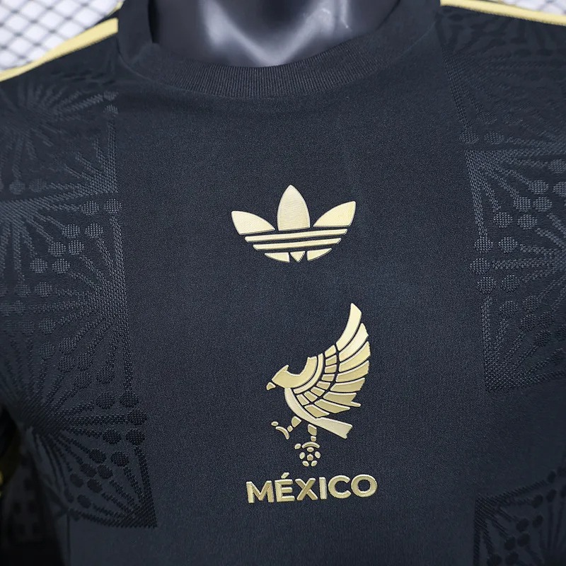 S. GIMENEZ #11 Mexico Gold Cup Black Special Soccer Jersey 2025 - Ujersey NHL
