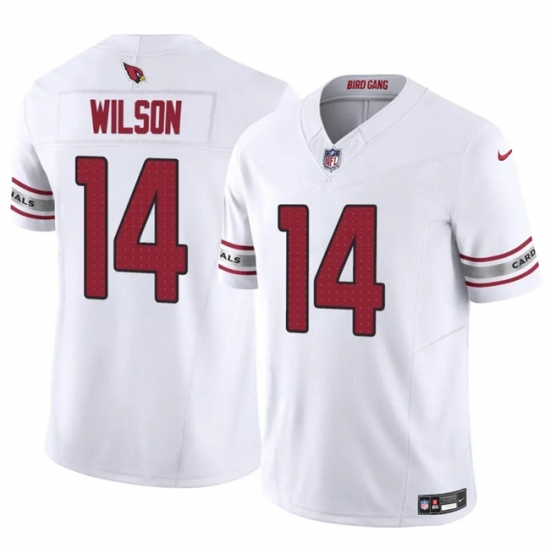 Men's Arizona Cardinals #14 Michael Wilson White 2025 F.U.S.E. Vapor Untouchable Limited Football Stitched Jersey - Ujersey