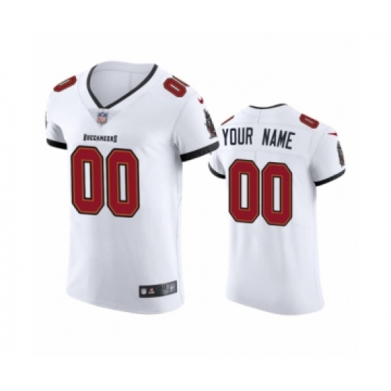 Tampa Bay Buccaneers Custom White 2020 Vapor Elite Jersey - Ujersey