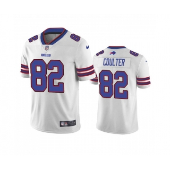 Men's Buffalo Bills #82 I. Coulter White Vapor Untouchable Limited Stitched Jersey - Ujersey