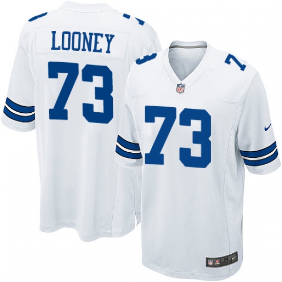 Men's Nike Dallas Cowboys #73 Joe Looney Game White NFL Jersey - Ujersey