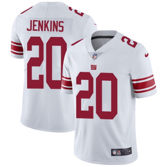 Youth Nike New York Giants #20 Janoris Jenkins White Vapor Untouchable Limited Player NFL Jersey - Ujersey