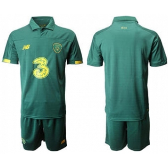 Men's Ireland Republic Custom Euro 2021 Soccer Jersey and Shorts - Ujersey