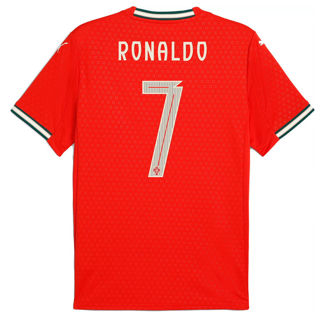 Ronaldo #7 Portugal Soccer Jersey Home Shirt 2025 - Ujersey NHL
