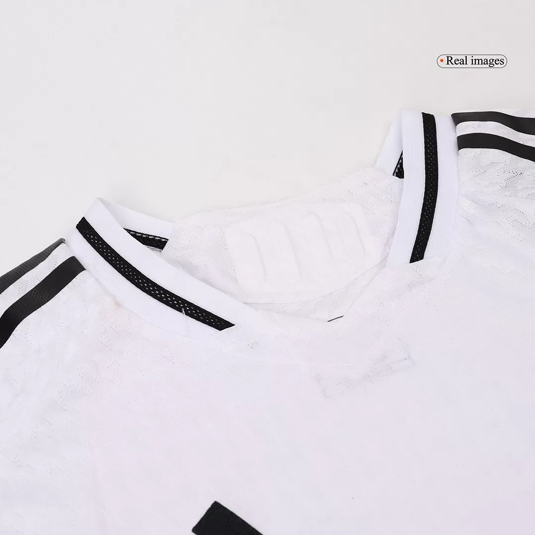 Real Madrid Soccer Jersey Home Long Sleeve Shirt 2024/25