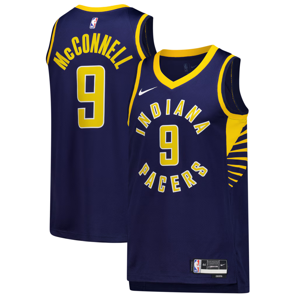 Unisex Indiana Pacers T.J. McConnell Nike Navy Swingman Jersey - Icon Edition - Ujersey