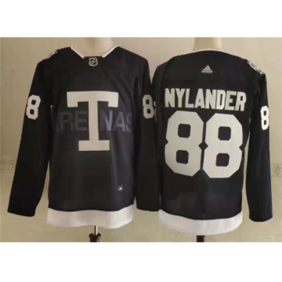 Men's Toronto Maple Leafs 88 William Nylander Navy 2022 NHL Heritage Classic Adidas Jersey - Ujersey