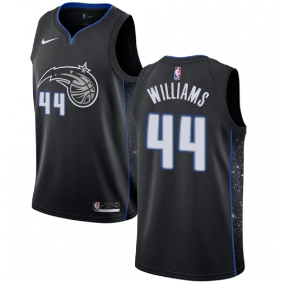 Youth Nike Orlando Magic #44 Jason Williams Swingman Black NBA Jersey - City Edition - Ujersey