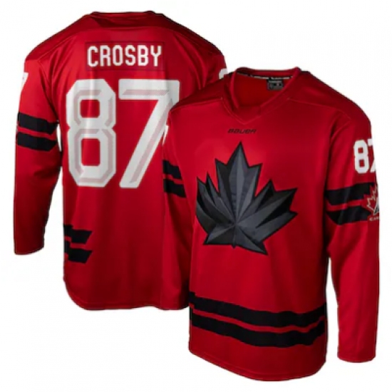 Men's Sidney Crosby #87 Red Hockey Canada 2026 Replica Jersey