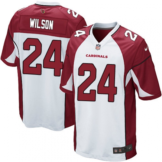 Men's Nike Arizona Cardinals #24 Adrian Wilson Game White NFL Jersey - Ujersey