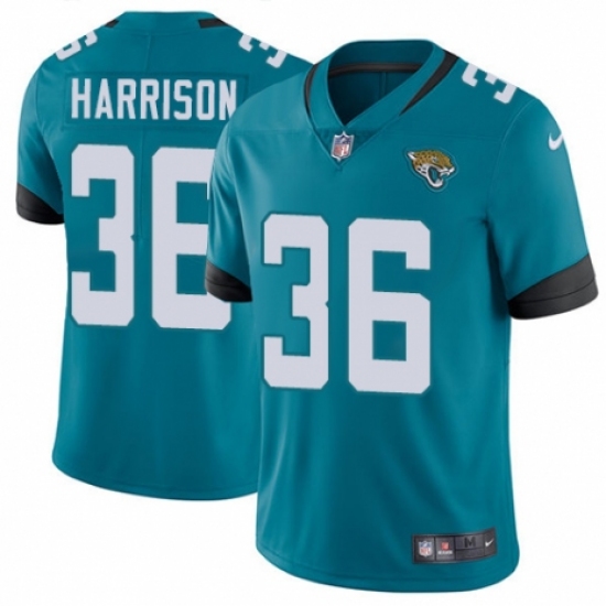 Youth Nike Jacksonville Jaguars #36 Ronnie Harrison Black Alternate Vapor Untouchable Limited Player NFL Jersey - Ujersey