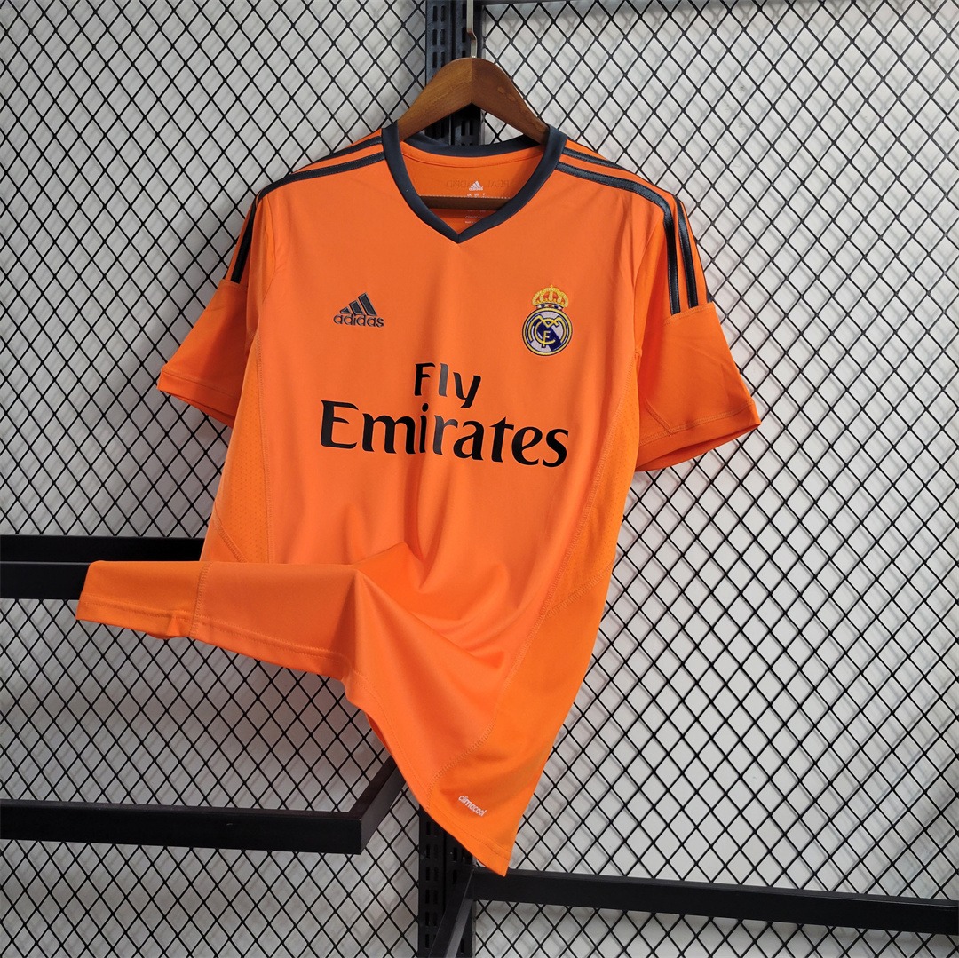 Real Madrid Retro Jersey Third Away Custom Soccer Shirt 2013/14 - Ujersey Shop